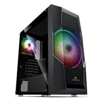 GAMEBOOSTER GB-G2057B 750w 80+ USB3.0, 1x20cm ARGB Mesh Panel Gamıng Kasa - 1